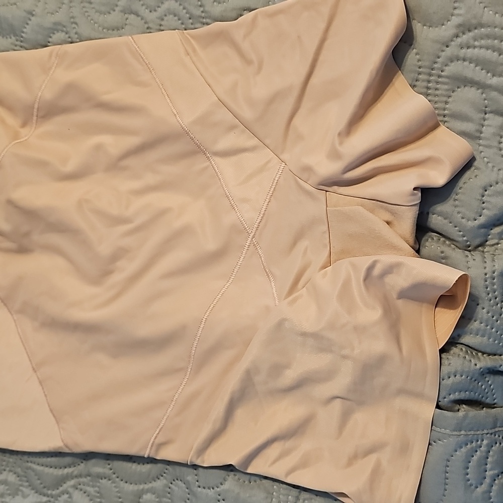 Cupid Extra Firm Control Boyshort Tummy Tuck Bodysuit -Plus Size - Picture 2 of 6